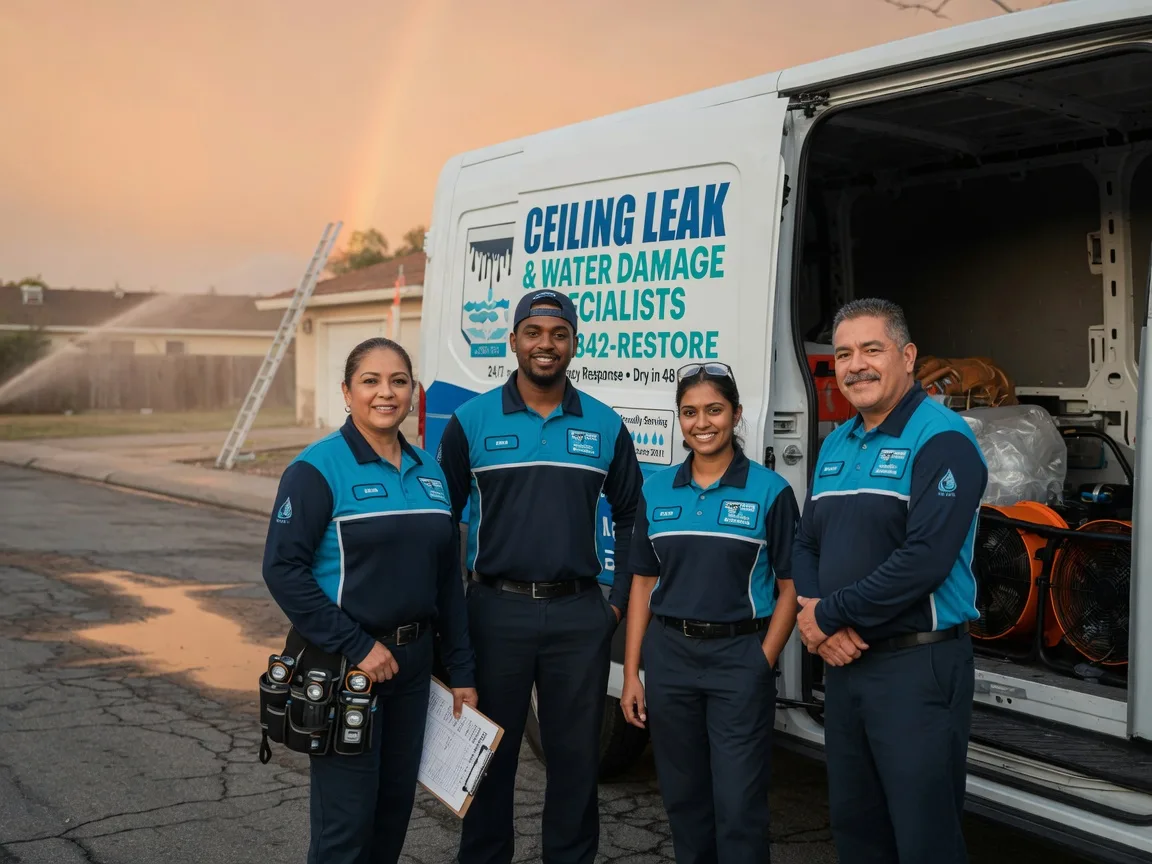 Ceiling Leak Cleanup company in Ney, OH