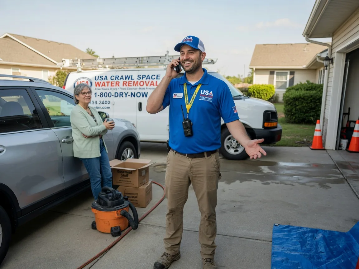 Crawl Space Water Removal Ney, OH FAQs